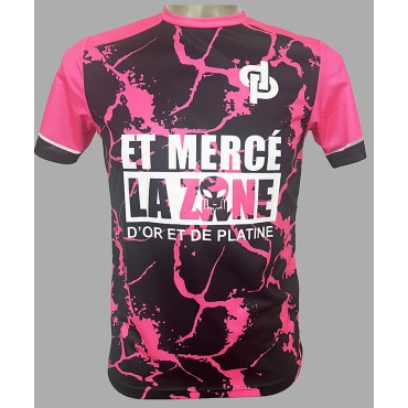 Maillot THAILANDE noir/magenta