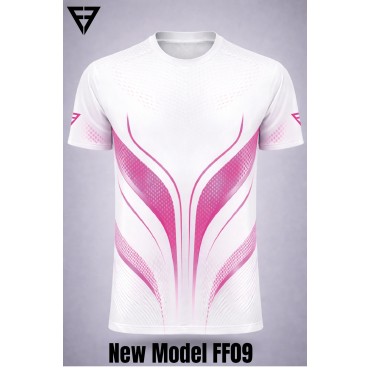 copy of Maillot FF09 blanc/sky