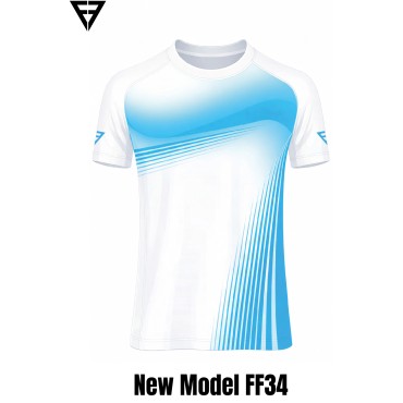 Trikot FF34 weiss/sky