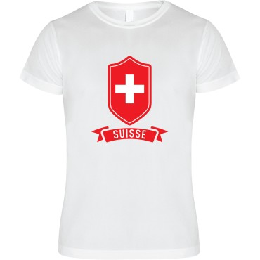 T-Shirt SUISSE 2021 weiss