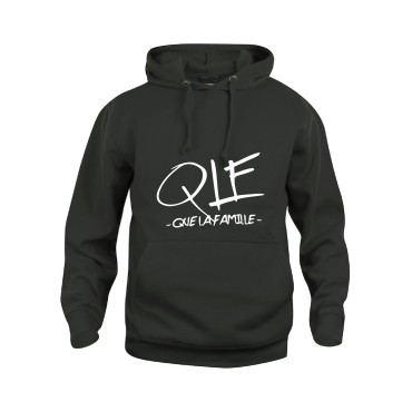 Sweatshirt/Hoodie QLF nero