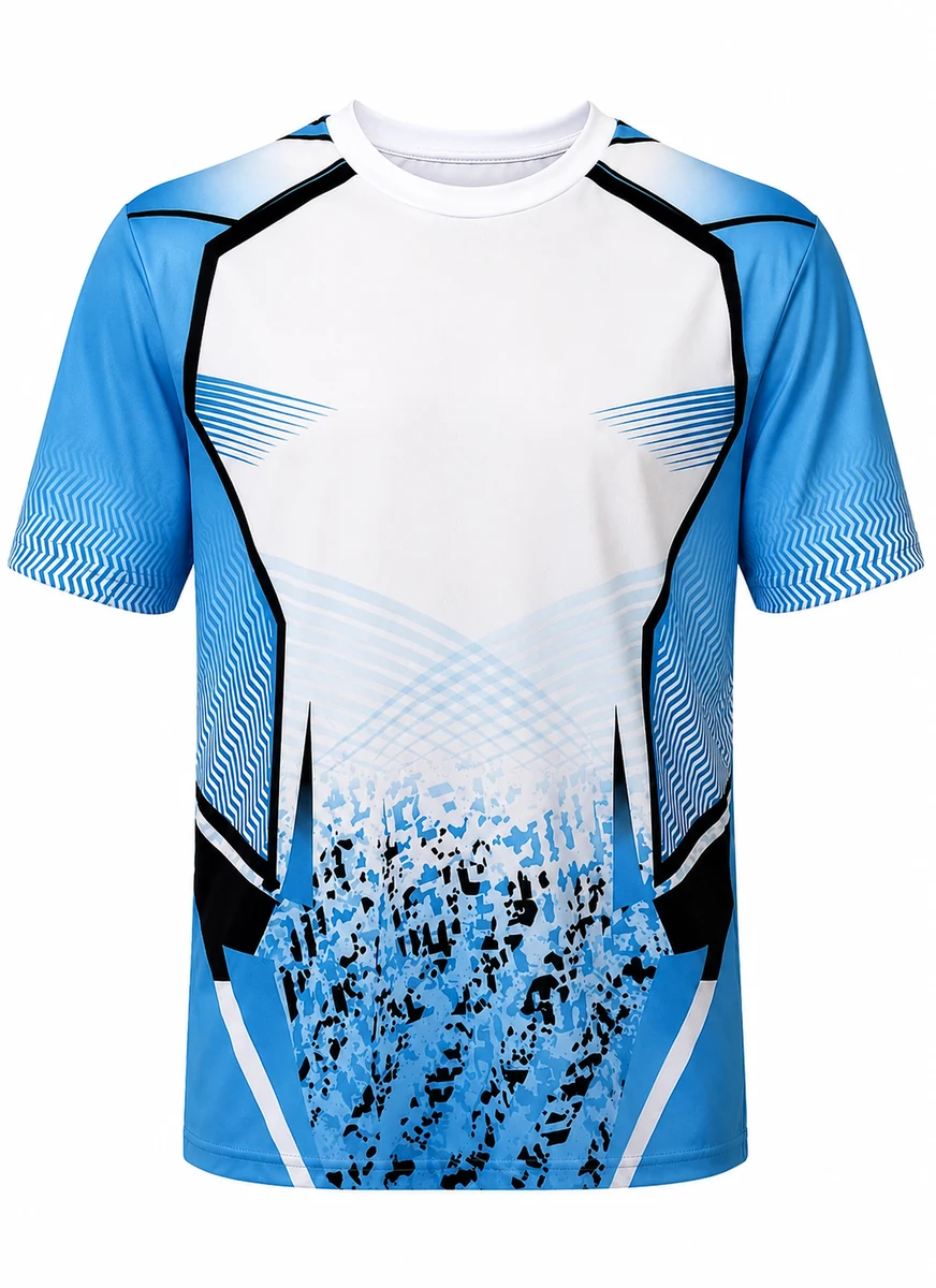 Maillot Éclats Bleu