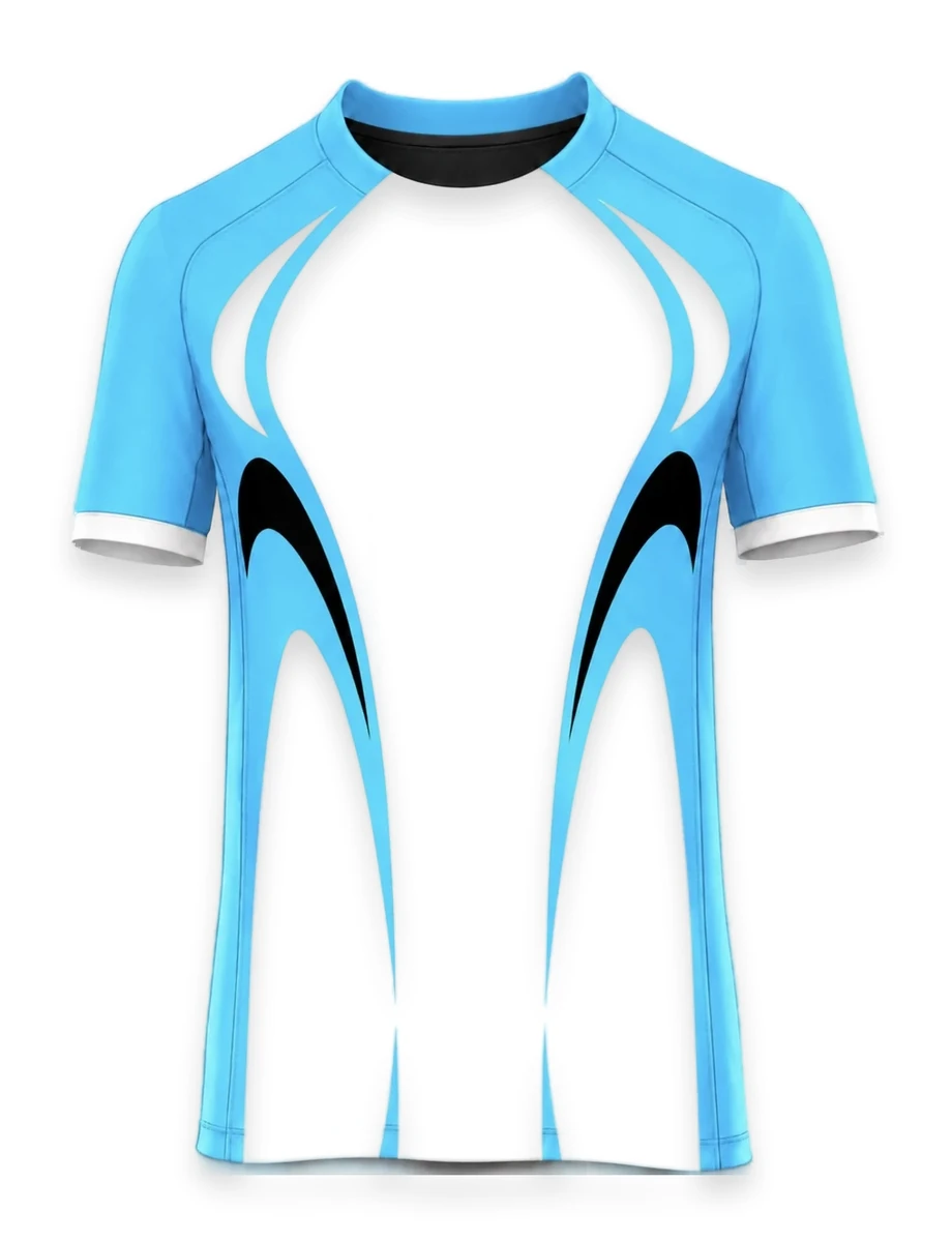 Maillot Flux Bleu