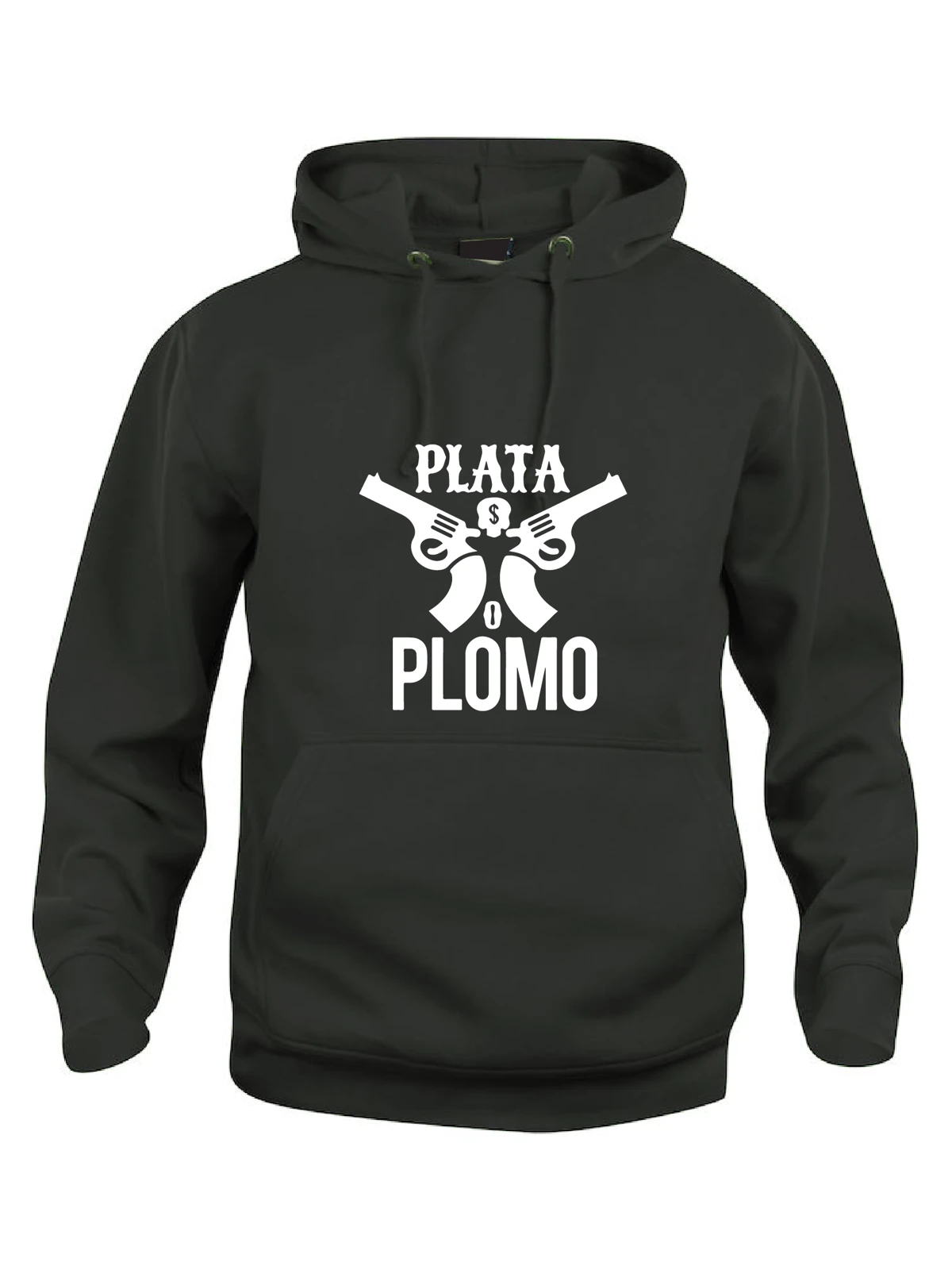 Hoodie Plata O Plomo