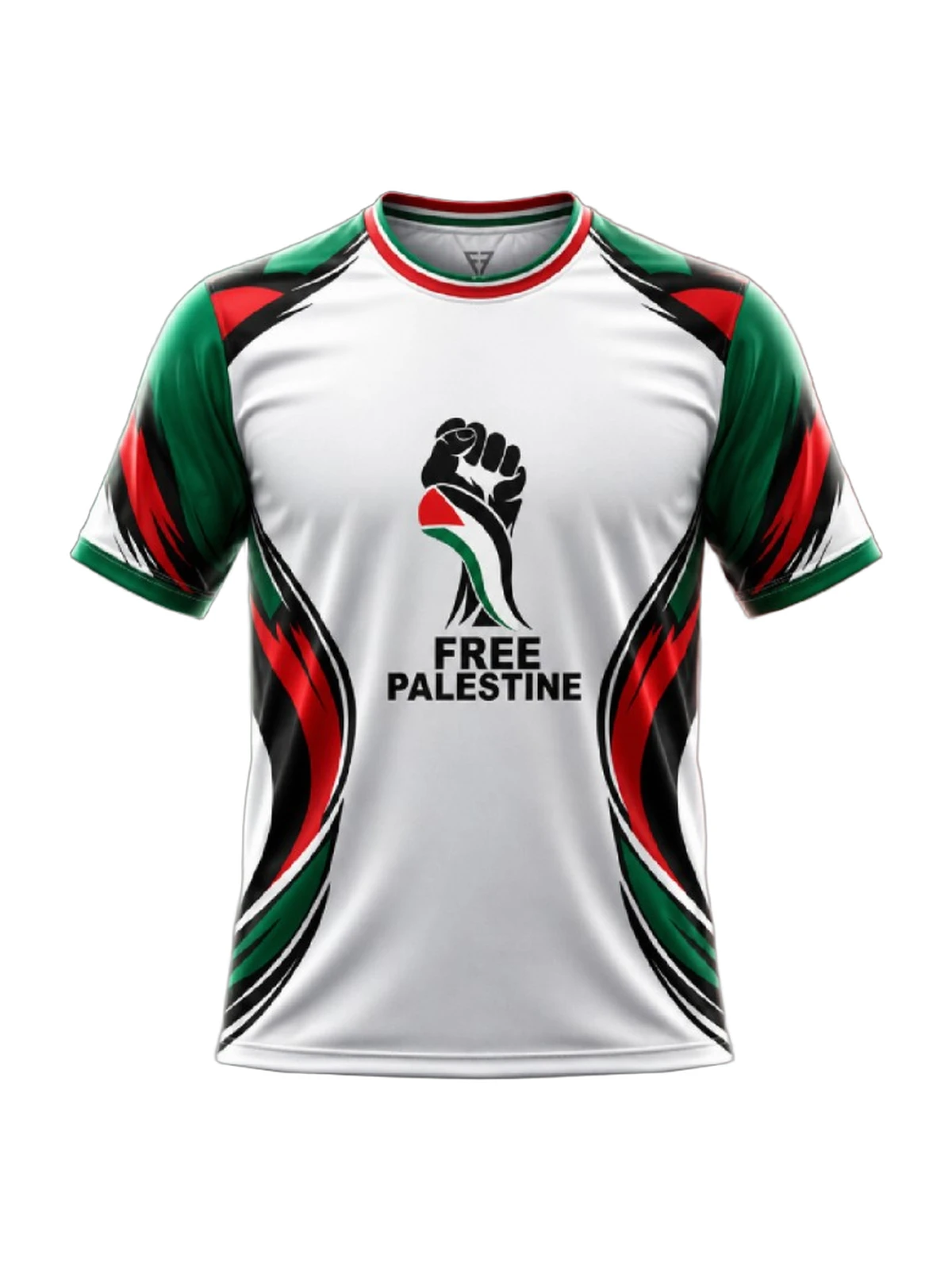 Maillot Free Palestine blanc